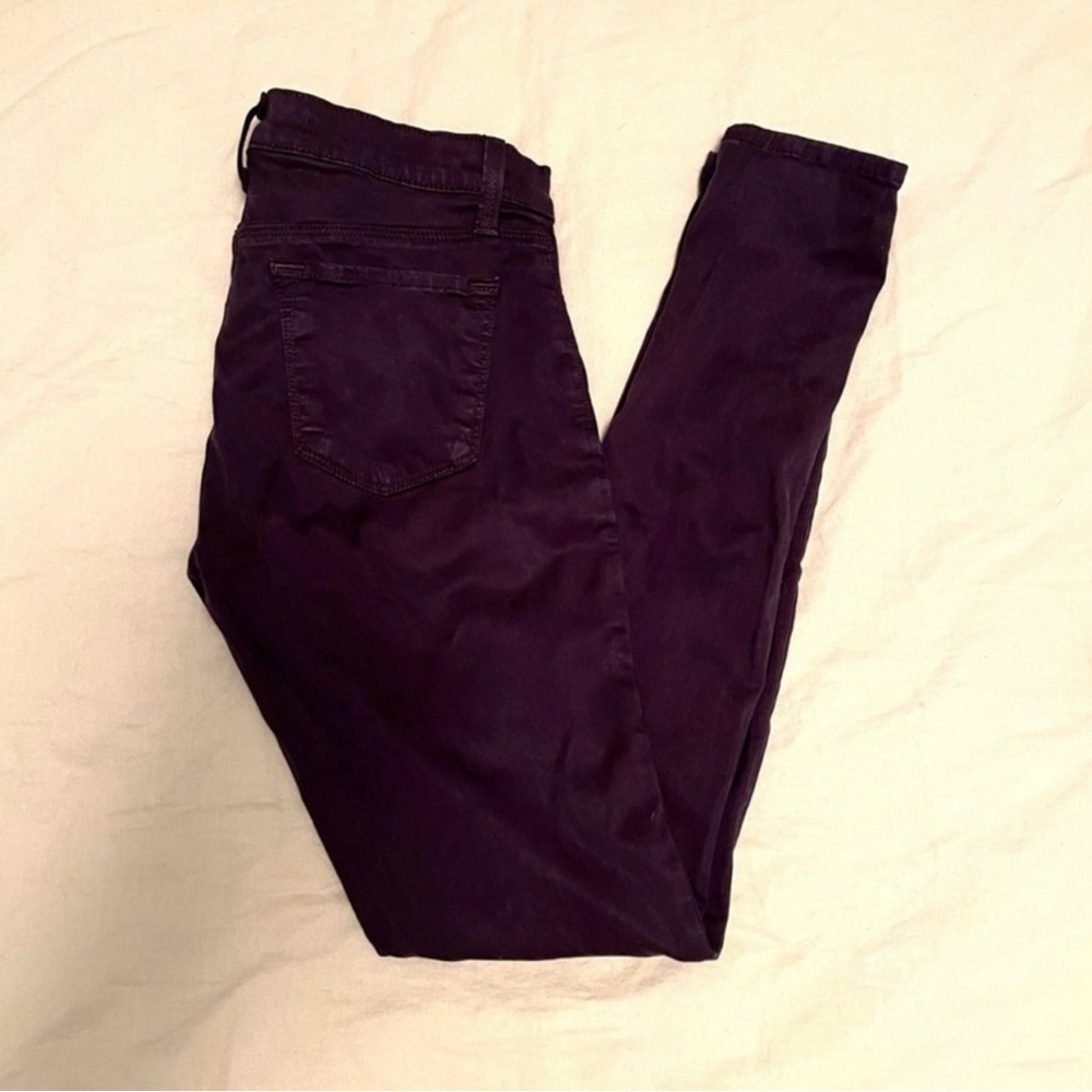 J Brand Purple/Eggplant Skinny Pants. Size 26.